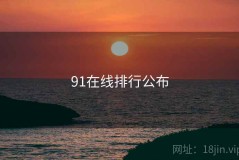 91在线排行公布