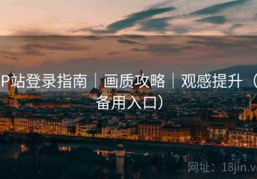 P站登录指南｜画质攻略｜观感提升（备用入口）