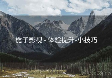 栀子影视 - 体验提升-小技巧