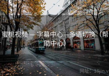 蜜桃视频 — 字幕中心—多语切换（帮助中心）