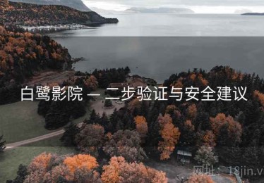 白鹭影院 — 二步验证与安全建议