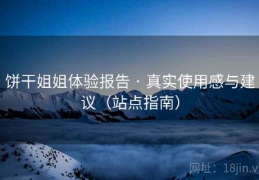 饼干姐姐体验报告 · 真实使用感与建议（站点指南）