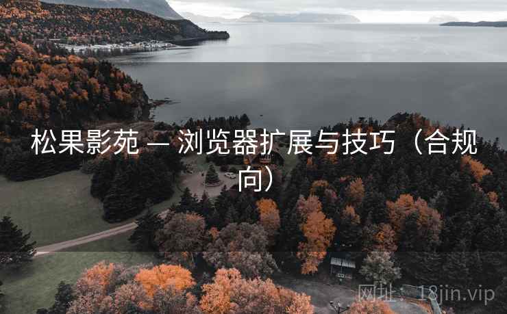 松果影苑 — 浏览器扩展与技巧（合规向）