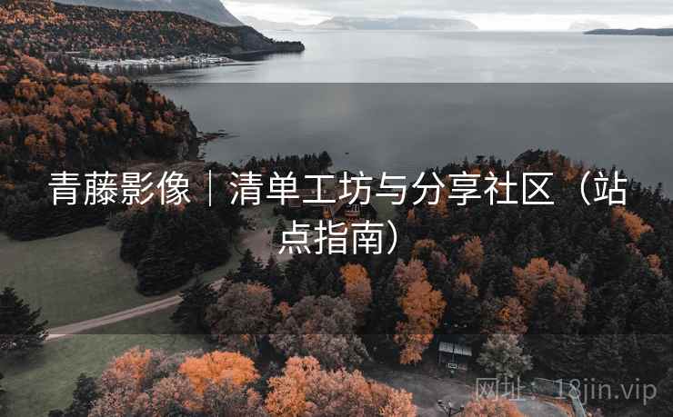 青藤影像｜清单工坊与分享社区（站点指南）